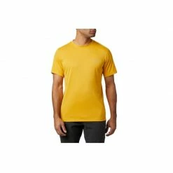 Columbia Mens Zero Rules Short Sleeve Shirt - Yellow