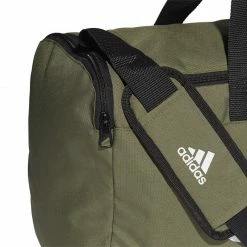 Duffle Bags Adidas Mens Linear Duffel Bag - Brown