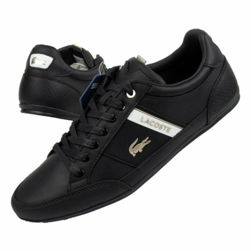 Trainers Lacoste Mens Chaymon Shoes - Black
