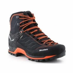 Salewa Mens Mountain Trainer GTX Hiking Shoes - Orange/Black Trainers
