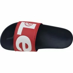 Slides Levi's Batwing Slide Sandal - Red/Navy Blue