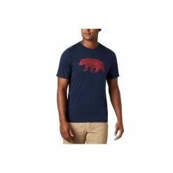 Columbia Mens Terra Vale II Short Sleeve Tee - Blue Outdoor Clothing