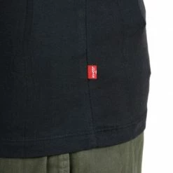 Levi's Mens Crew Neck 2 Pack Tee - Black Outdoor Clothing