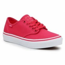 Footwear Vans Womens Camden Stripe Shoes - Red