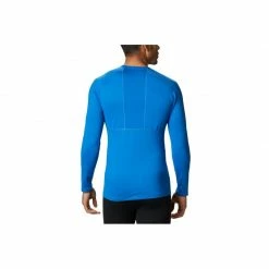 Columbia Mens Omni Heat 3D Knit Crew II T-shirt - Blue Outdoor Clothing