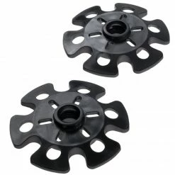 Alpinus Snow Plates For Trekking Poles - Black Hiking