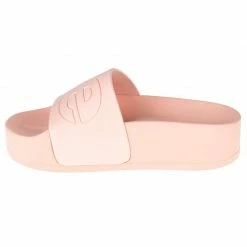 Levi's Womens June S Bold Slippers - Pink