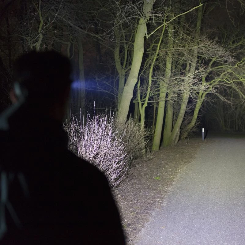 Hiking Macgyver Headlamp Strong Expert 800LM - Black