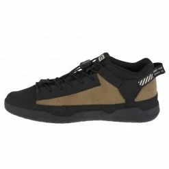Caterpillar Mens Hex Hi Utility Shoes - Black/Brown Trainers