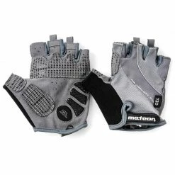 Meteor Unisex Gel GX42 Bicycle Gloves - Grey