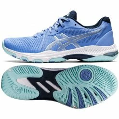 Asics Womens Netburner Ballistic FF 2 Volleyball Shoes - Blue