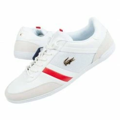 Lacoste Mens Giron Shoes - White