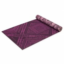 Gaiam Icy Frost Double-sided Yoga Mat 4 Mm - Pink/Purple Yoga Mats