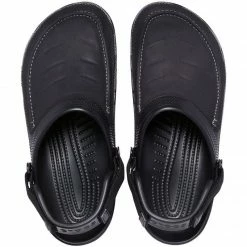 Crocs Mens Yukon Vista II Clog - Black Slides