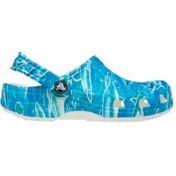 Crocs Junior Classic Party Clogs - Blue Footwear