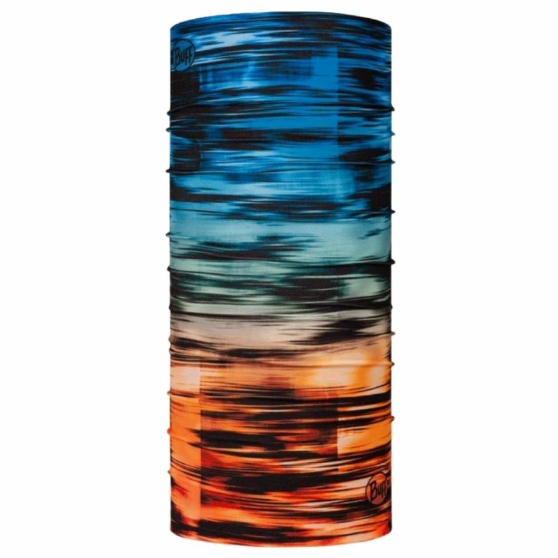 Ski Wear Buff Womens CoolNet Tube Scarf - Blue/Orange