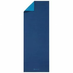 Gaiam Double-sided Yoga Mat 6 Mm - Navy Blue