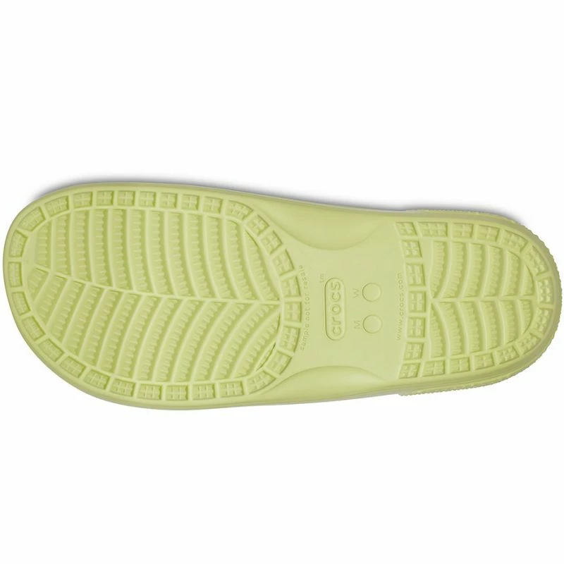 Crocs Unisex Classic Slippers - Yellow