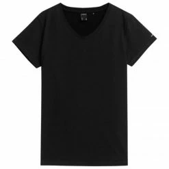 Outhorn Womens T-Shirt - Deep Black Outdoor Clothing