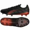 Puma Mens King Platinum 21 FG / AG Football Shoes - Black/Red