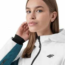 Outdoor Clothing 4F Womens Ski Jacket - White