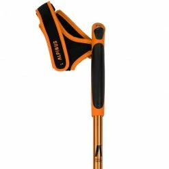 Alpinus Kungsleden Nordic Walking Poles - Orange Hiking
