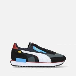 Trainers Puma Mens Future Rider Displaced Shoes - Colorful