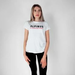 Alpinus Womens Chiavenna T-shirt - White Outdoor Clothing