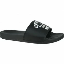 Levi's Unisex June California Flip-Flops - Black Slides