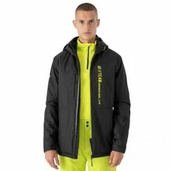 Outdoor Clothing 4F Mens Ski Jacket - Deep Black