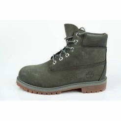 Timberland Womens Icon 6-Inch Premium Shoes - Gray Footwear