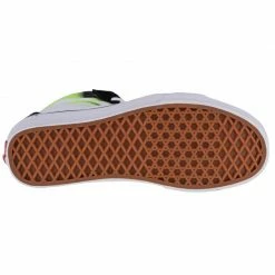 Vans Womens UA SK8-HI Flame Shoes - Black