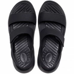 Crocs Womens Literide 360 Sandals - Black Slides