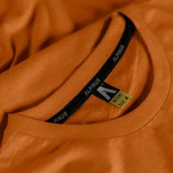 Alpinus Mens The Nose T-shirt - Orange Outdoor Clothing