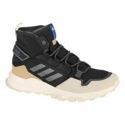Adidas Terrex Mens Hikster Mid Shoes - Black Climawarm