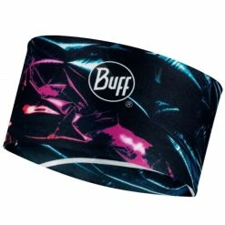 Ski Wear Buff Unisex CoolNet UV Wide Headband - Black