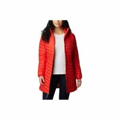 Columbia Womens Powder Lite Mid Jacket - Orange
