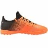 Puma Junior Future Z 4.3 TT Football Boots - Black/Orange Footwear