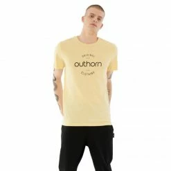 Outhorn Mens Printed T-shirt - Light Yellow