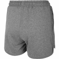 4F Womens Training Shorts - Dark Gray Melange Outdoor Clothing