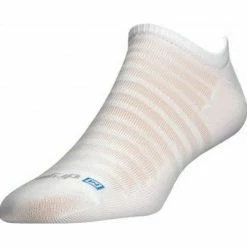 Walking Socks Drymax Womens Hyper Thin ™ No Show Running Socks - White