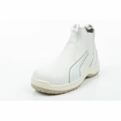 Puma Unisex Clear Chelsea Mid S2 SRC Safety Shoes - White Trainers