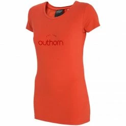 Outdoor Clothing Outhorn Womens Casual T-Shirt - Dark Red