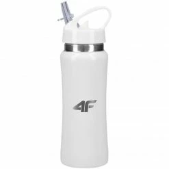 4F Thermal Water Bottle - White Hiking