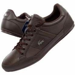 Trainers Lacoste Mens Chaymon Shoes - Brown
