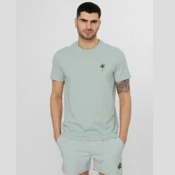 Outdoor Clothing 4F Mens Short Sleeves T-shirt - Green