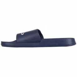 Kappa Unisex Krus Slides - White/Navy Blue Trainers