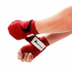 Gloves Meteor Boxing Bandage 2.8 M 2 Pcs - Red