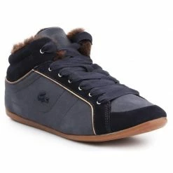 Lacoste Womens Missano MID 5 SRW DK Shoes - Navy Blue Footwear