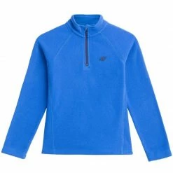 4F Junior Fleece Sweatshirt - Cobalt Ski Wear